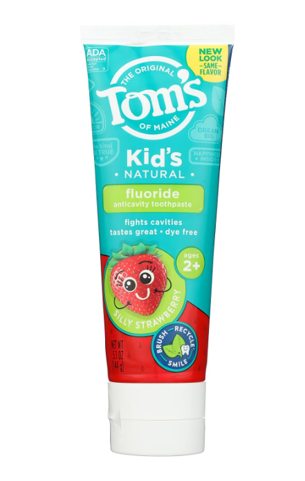 Tom's Of Maine Natural Kid's Fluoride Toothpaste 144g