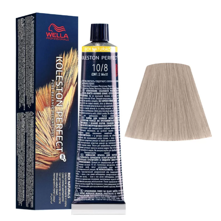 Wella Professionals Koleston Perfect Me+ 10/8 Lightest Blonde Pearl 60ml