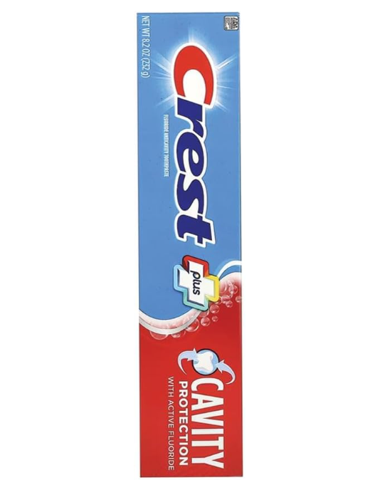 Crest Plus Cavity Protection Toothpaste 8.2oz 3 Pack