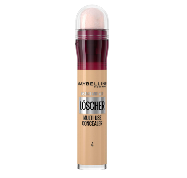 Maybelline New York Instant Concealer with Micro Eraser Applicator No. 04 Honey 6.8ml