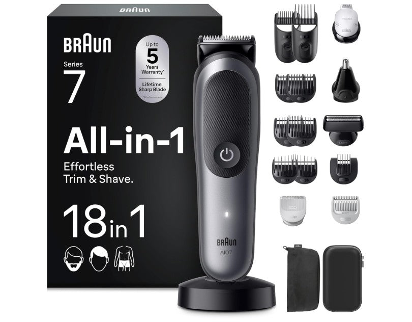 Braun Series 7 All-In-One Trimmer Model AIO7585 Grey