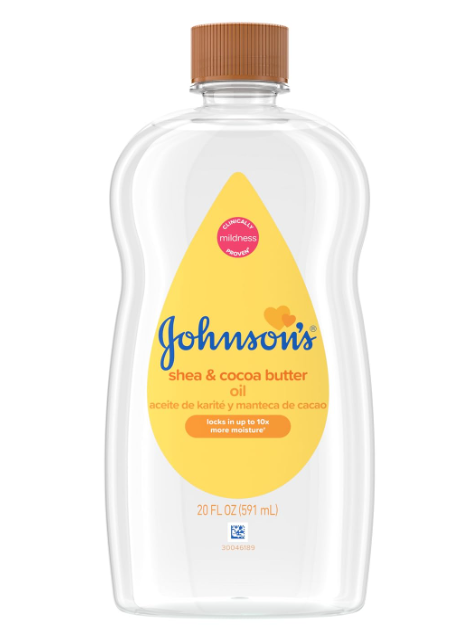 Johnson's Baby Oil With Shea & Cocoa Butter 20 fl oz