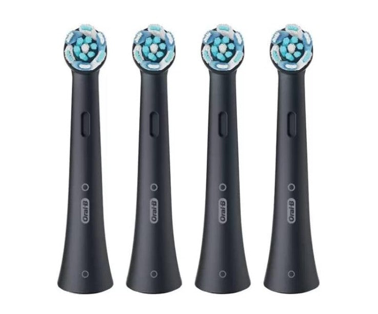 Oral-B iO Ultimate Clean Toothbrush Heads, Black, 4pcs