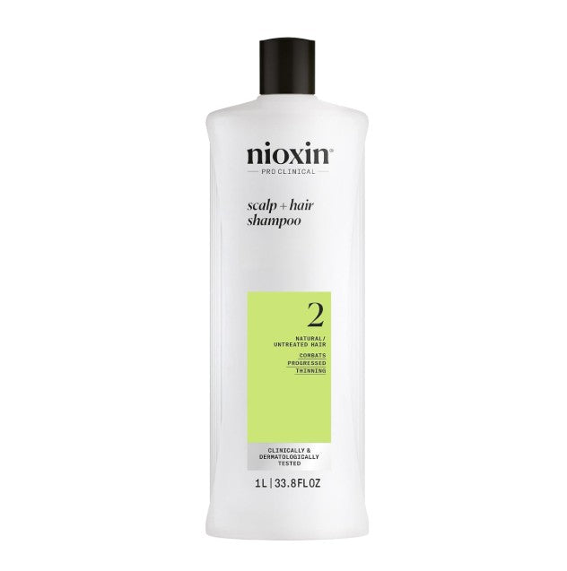 Nioxin System 2 Scalp + Hair Shampoo 1L