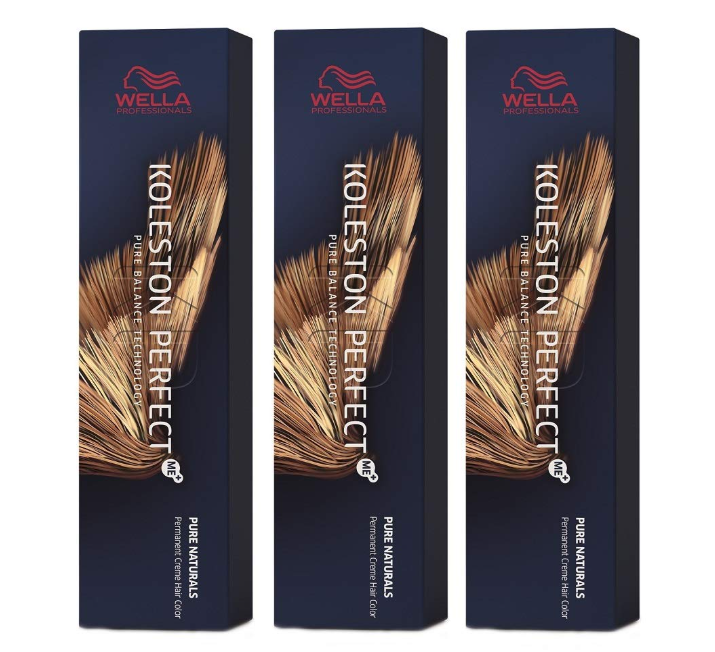 Wella Professionals Koleston Perfect Me 7/77 Medium Blonde Brown 60ml – 3 Pack