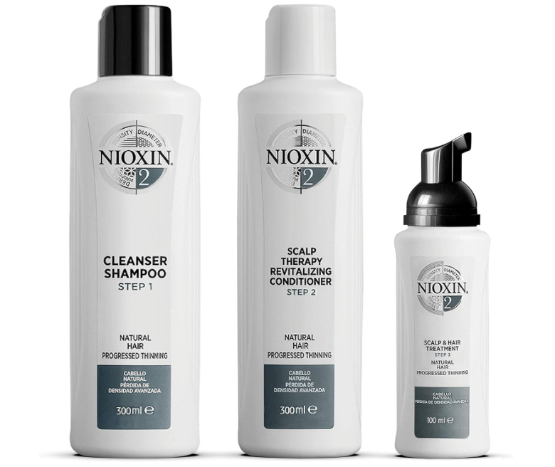 Nioxin System 2 Loyalty Kit 3-Part System 300ml + 300ml + 100ml