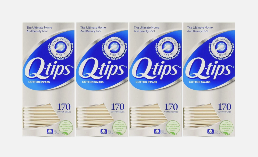 Q-tips Swabs 170 Counts 4pck