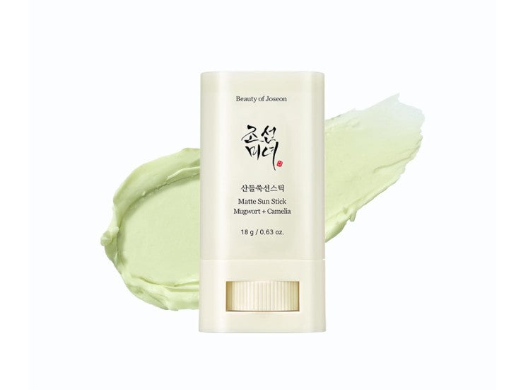 Beauty of Joseon Matte Sun Stick: Mugwort + Camellia SPF50+ PA++++ 18g
