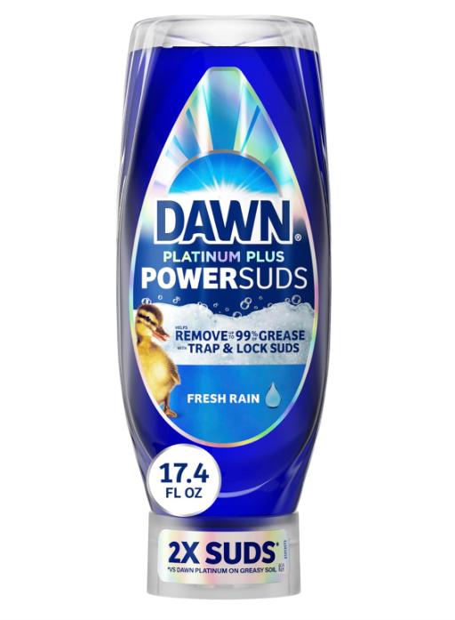 Dawn Platinum Plus PowerSuds Dish Soap 17.4fl oz