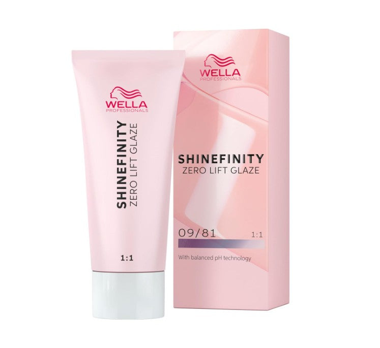 Wella Professionals Zero Lift Shinefinity Glaze 09/81 Cool Platinum Opal 60ml