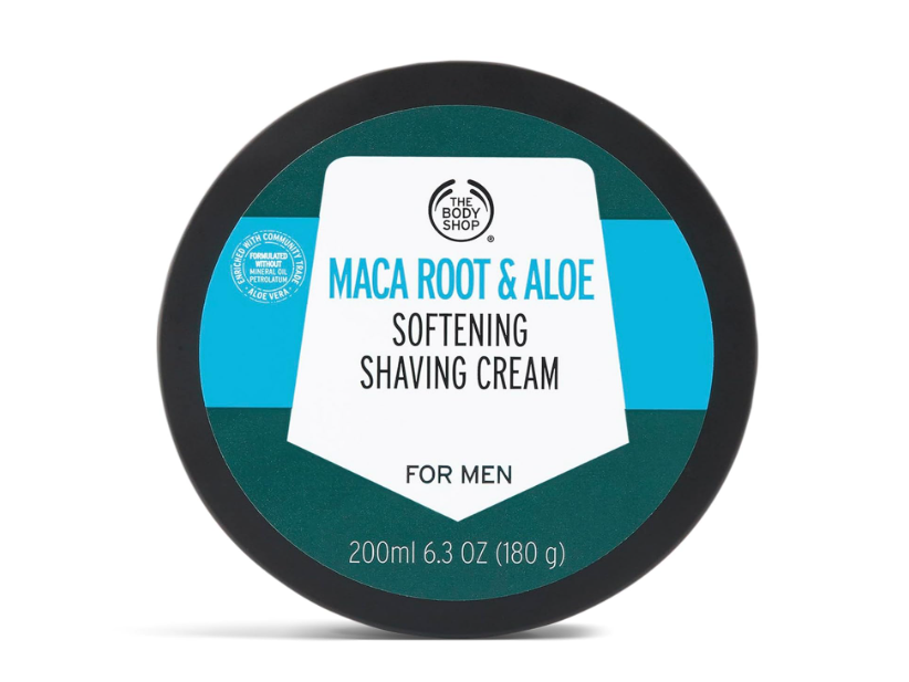The Body Shop Maca Root & Aloe Softening Shaving Cream 200ml