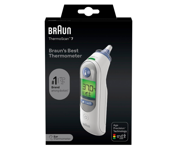 Braun ThermoScan 3 Ear Thermometer White