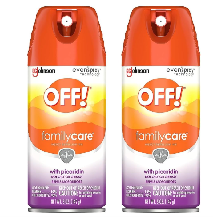 OFF! FamilyCare Insect Repellent VIII with Picaridin 2pck