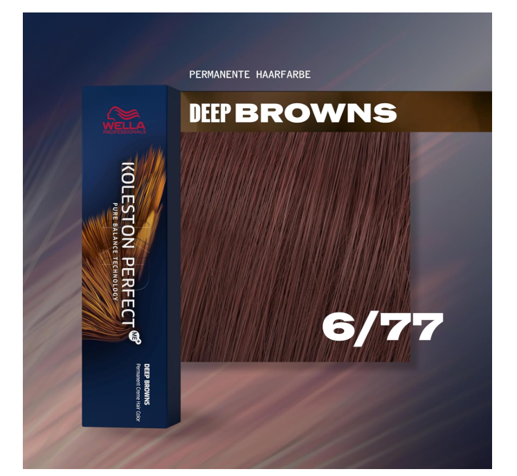 Wella Professionals Koleston Perfect Me+ 6/77 Dark Blonde Deep Brown 60ml
