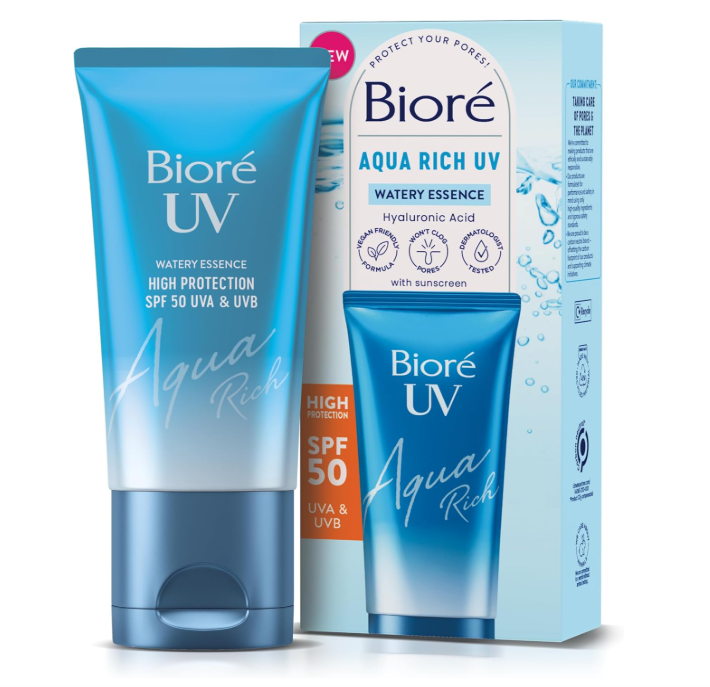 Bioré UV Aqua Rich Watery Essence High Protection SPF50 UVA & UVB 50ml