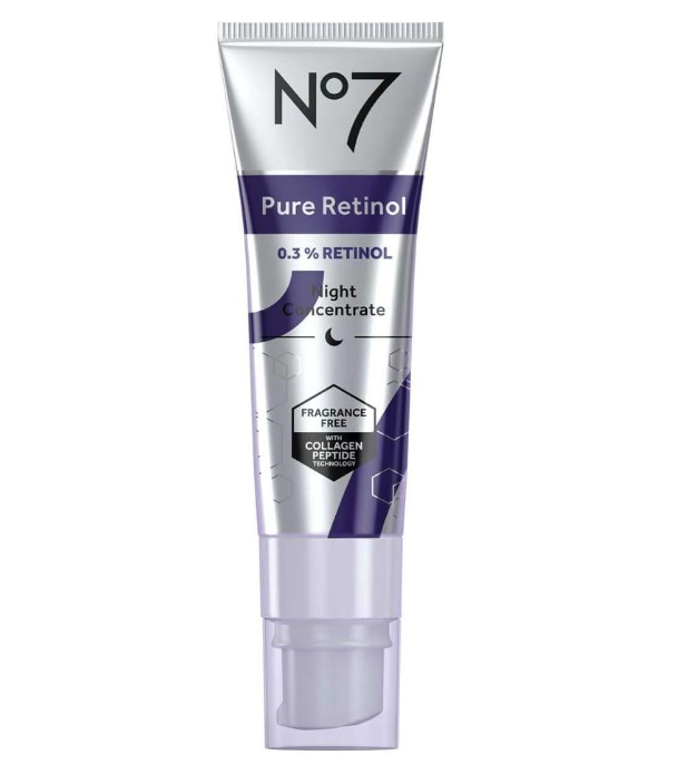 No7 Pure Retinol 0.3% Night Concentrate 30 ml
