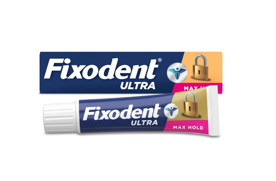 Fixodent Ultra Max Hold Denture Adhesive (62.4g / 2.2 oz)