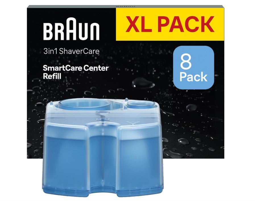 Braun Original Shaver Care SmartCare Centre Refill Cartridges 8-Pack