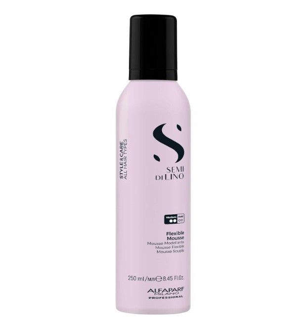 Alfaparf Milano Semi Di Lino Style & Care Flexible Mousse – 250ml Volume