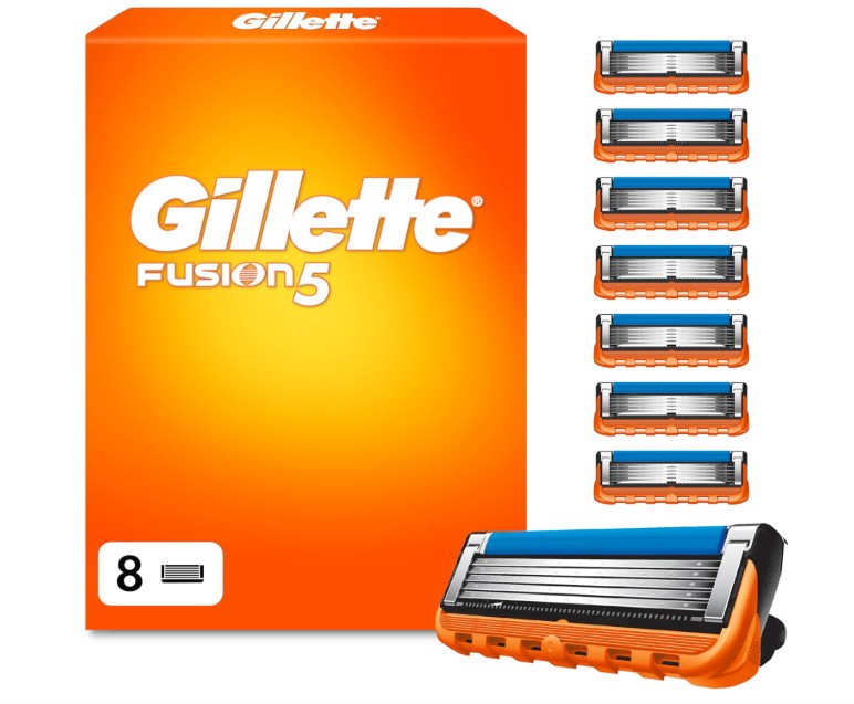 Gillette Fusion5 Men’s Razor Blade Refills (Pack of 8)