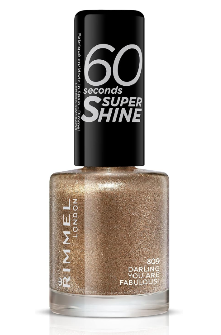 Rimmel 60 Seconds Super Shine Nail Polish 809 Darling You Are Fabulous 8ml