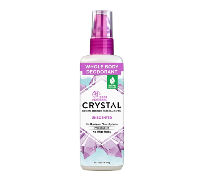 Crystal Essence Mineral Deodorant Spray Unscented 118ml
