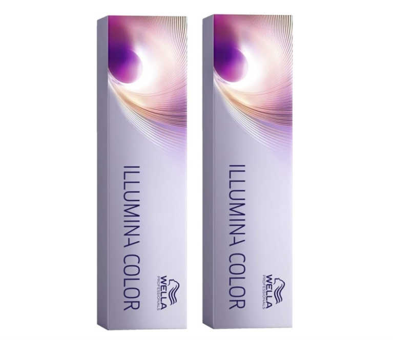 Wella Professionals Illumina Color 10/69 Lightest Blonde Violet Cendre 2 Pack