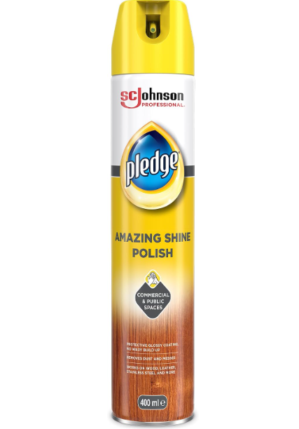 SC Johnson Pledge Amazing Shine Polish Spray 400ml