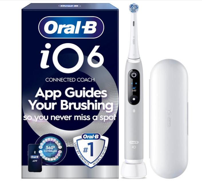 Oral-B iO Series 6 Electric Toothbrush Grey Opal