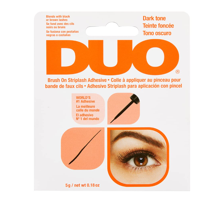 DUO Brush-On Striplash Adhesive Orange Dark Tone Lash Glue 5g