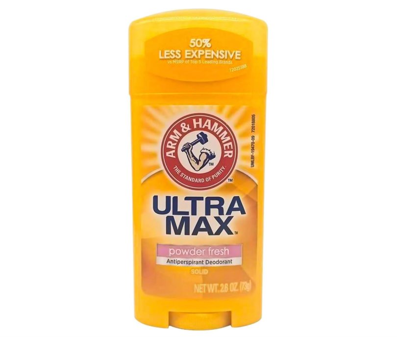 Arm & Hammer UltraMax Powder Fresh Deodorant 73g, 4 Pack