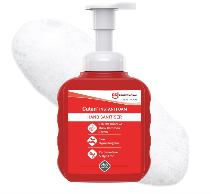 SC Johnson Cutan Instantfoam Hand Sanitizer 400ml
