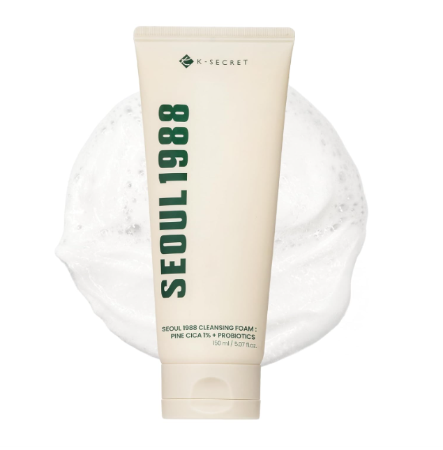 K-Secret Seoul 1988 Cleansing Foam Pine Cica 1% + Probiotics 150ml