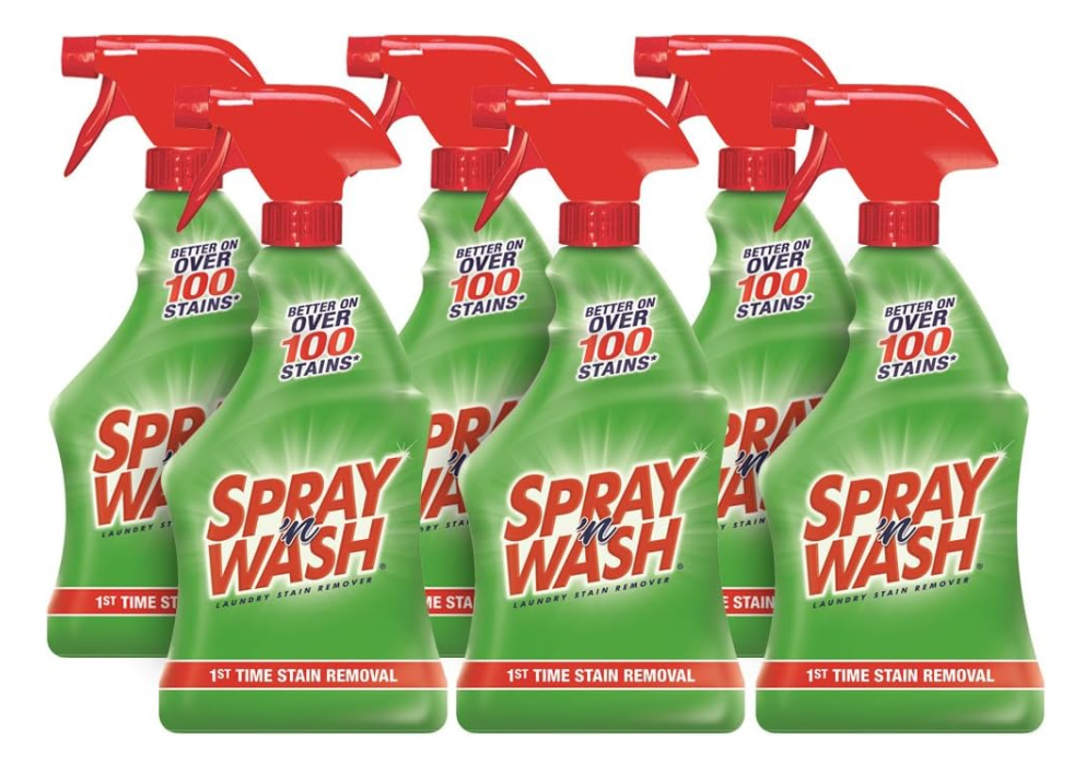 Spray 'n Wash Pre-Treat Laundry Stain Remover Trigger Spray 22fl oz 6pck