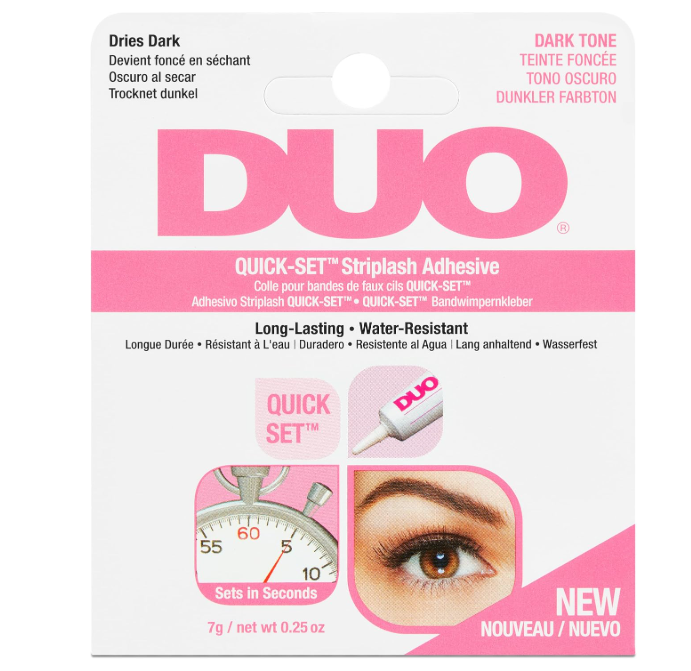 DUO Quick-Set Striplash Adhesive Dark Tone 7g