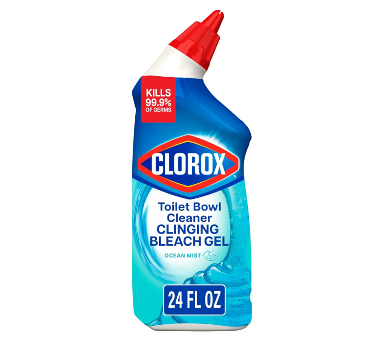 Clorox Toilet Bowl Cleaner Clinging Bleach Gel 24 fl oz