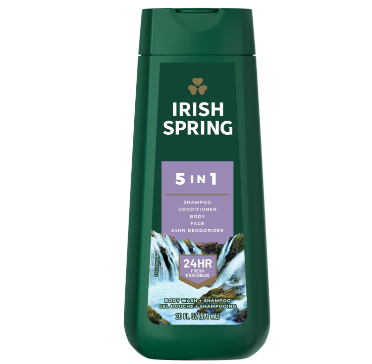 Irish Spring 5-in-1 Body Wash for Men 20 fl oz