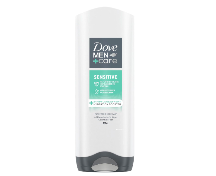 Dove Men+Care Sensitive 3-in-1 Shower Gel 250ml