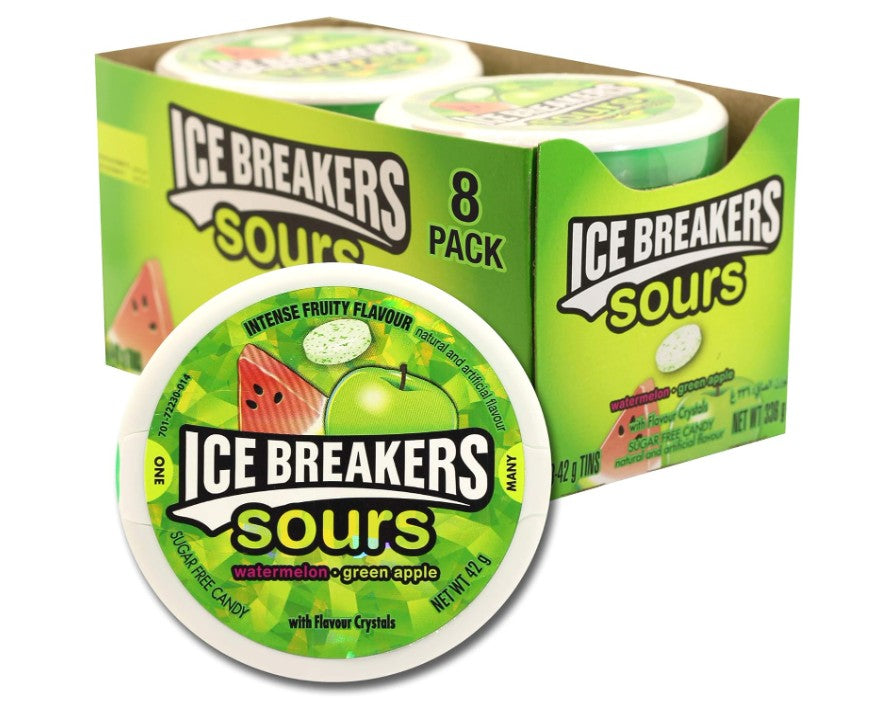 Ice Breakers Sours Sugar-Free Mints 42g