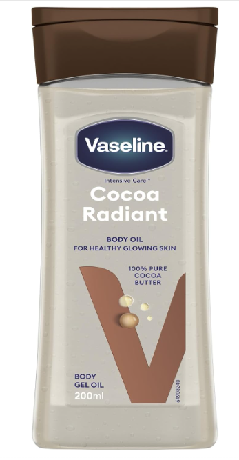 Vaseline Intensive Care Cocoa Radiant Body Gel Oil 200ml