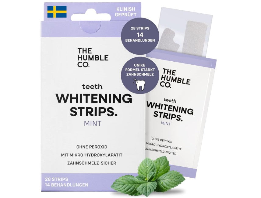 The Humble Co. Teeth Whitening Strips Mint 28 Strips