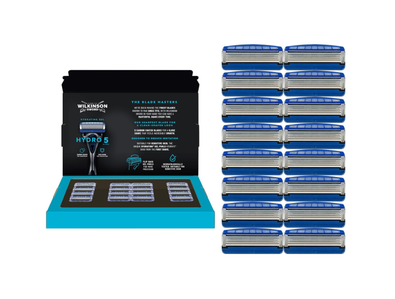 Wilkinson Sword Hydro 5 Ultra Glide Men's Razor Blade Refills 16 Pack