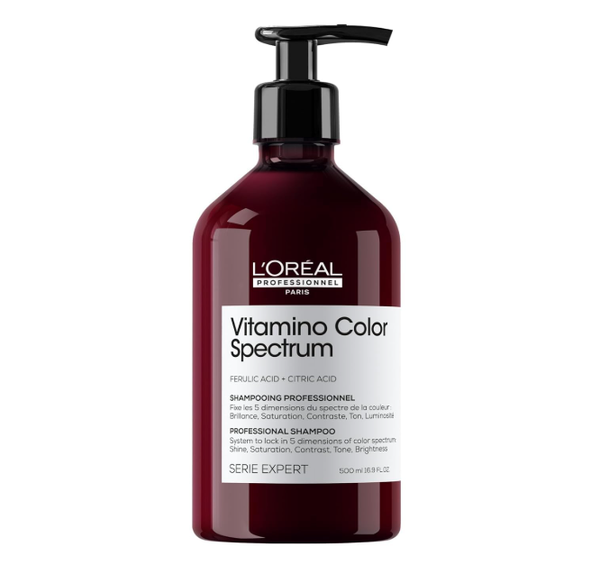 L'Oréal Professionnel Série Expert Vitamino Color Spectrum Shampoo with Ferulic &amp; Citric Acid 500ml