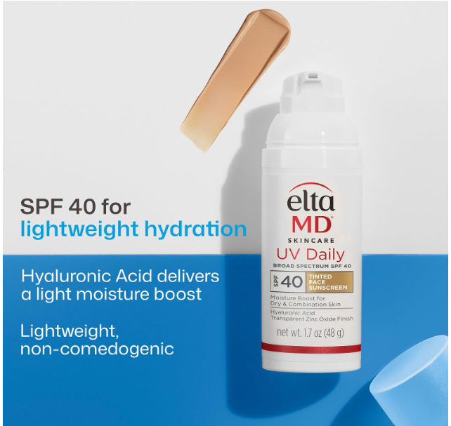 EltaMD UV Clear Broad-Spectrum SPF 40 Tinted Facial Sunscreen 48g
