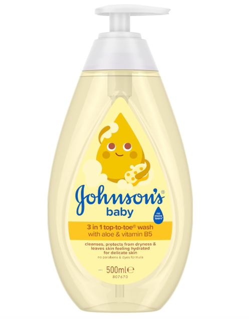 Johnson’s Baby Bath 500 ml (Pack of 2)