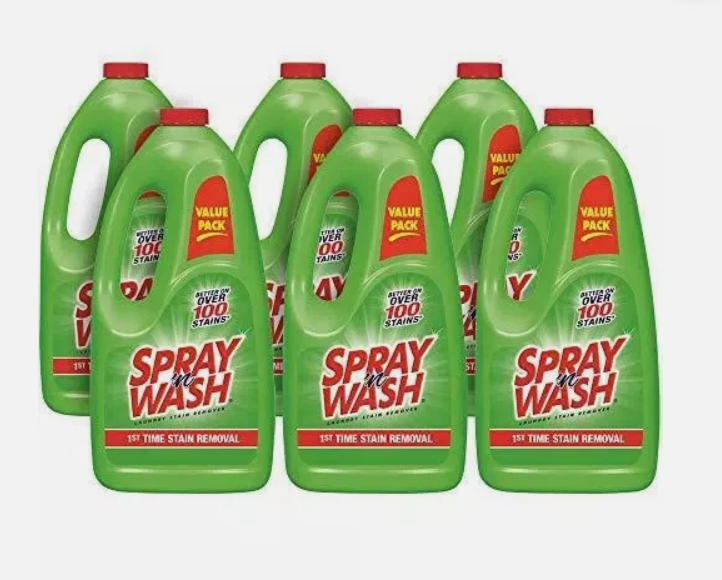 Spray 'n Wash Pre-Treat Liquid Laundry Stain Remover Refill 60fl oz Case of 6