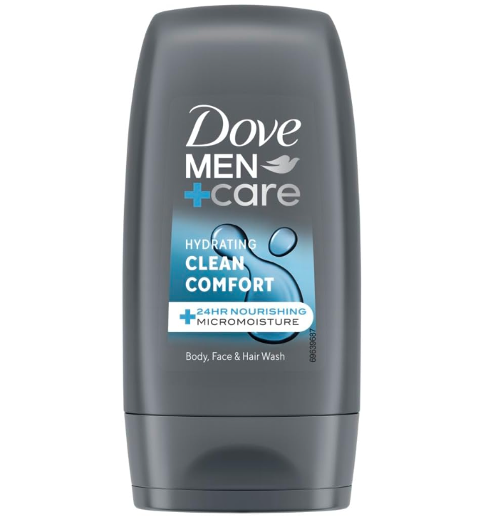 Dove Men+Care Hydrating Clean Comfort Body, Face &amp; Hair Wash