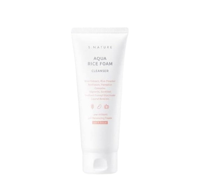 S.Nature Aqua Rice Foam Cleanser 160ml