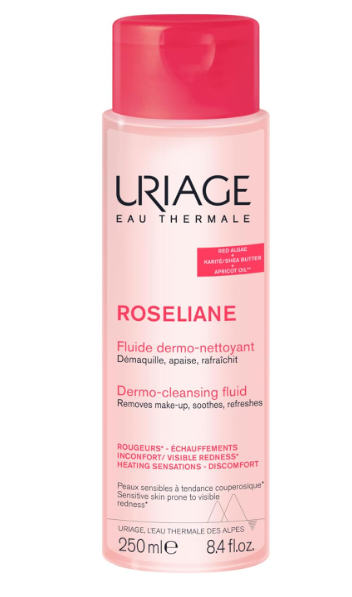 Uriage Roseliane Anti-Redness Dermo-Cleansing Fluid 250ml