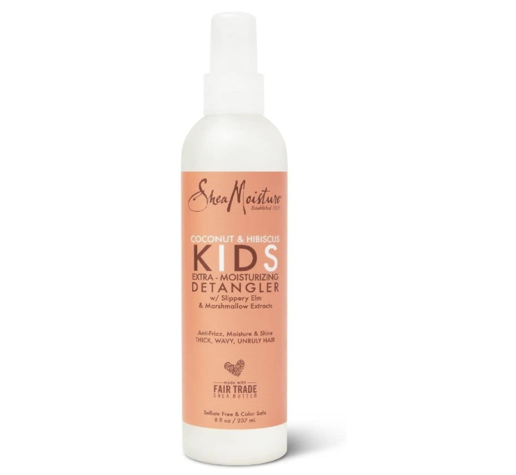 SheaMoisture Coconut &amp; Hibiscus Kids Extra-Moisturizing Detangler Spray 237ml